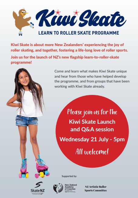 Kiwi Skate – Learn to Skate Programme Launch