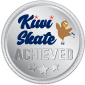 Kiwi Skate Achieved sticker